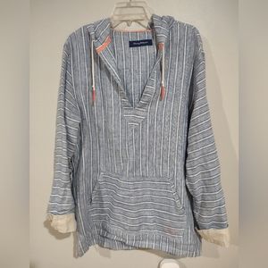 Tommy Bahama hoodie sport shirt L